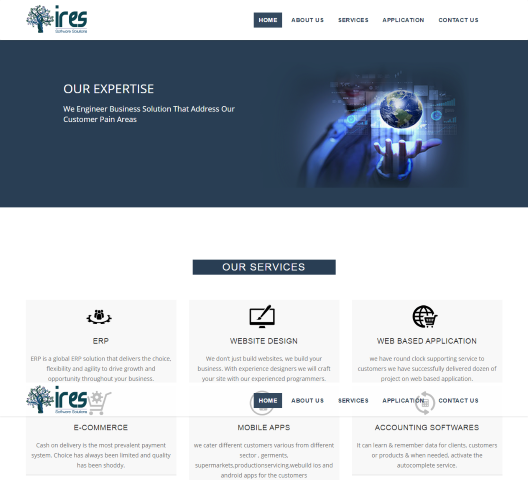 E-Commerce website