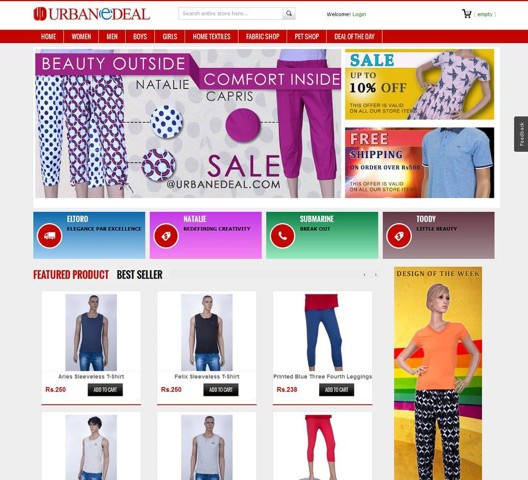 E-Commerce website